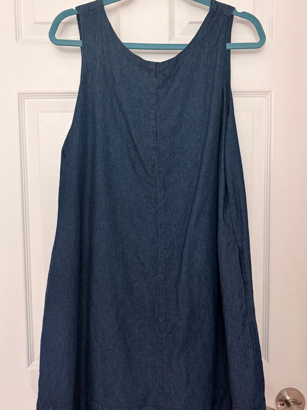 Rachel Zoe Sleeveless Dark Indigo Denim Dress